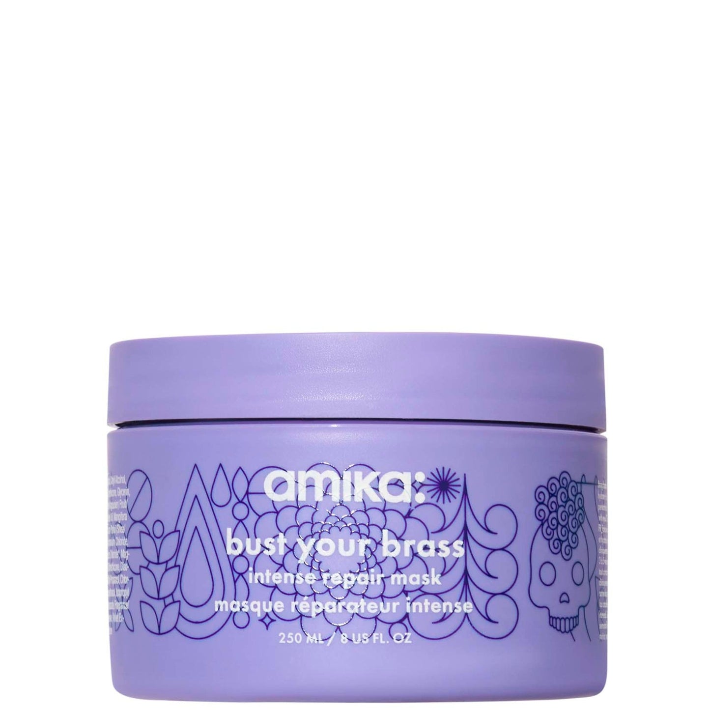 Amika Bust Your Brass Cool Blonder Intense Repair Mask 250ml