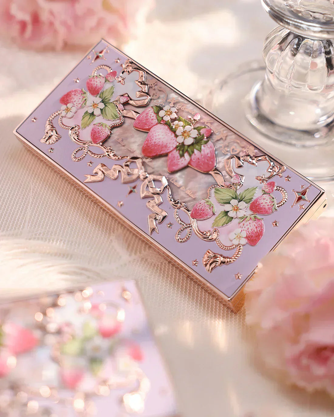Flower Knows - Violet Strawberry Rococo Eyeshadow Palette