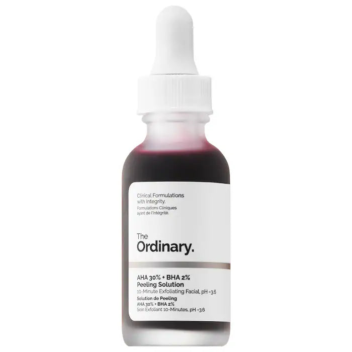 The Ordinary - AHA 30% + BHA 2% hámlasztó hámlasztó oldat