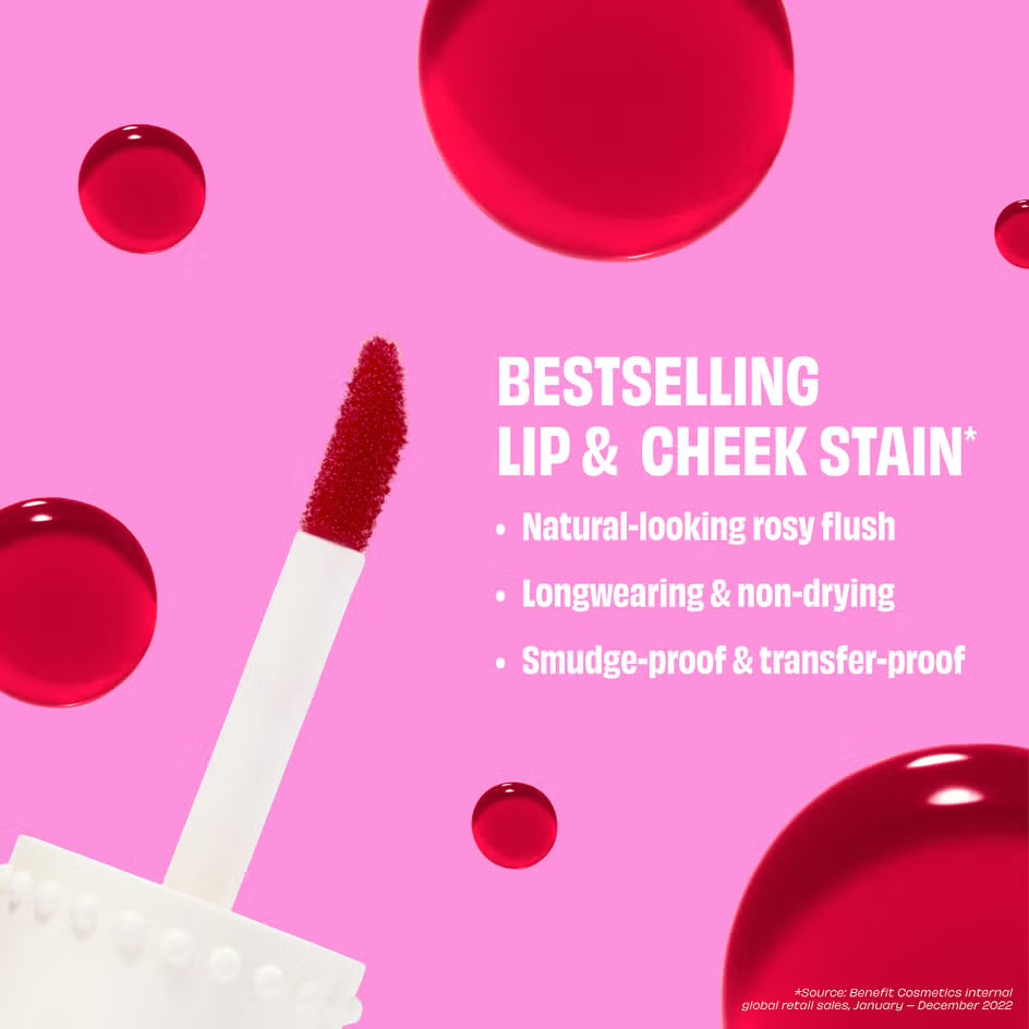Benefit – Bene Tint Rose – Getönter Lippen- und Wangenstift, 10 ml