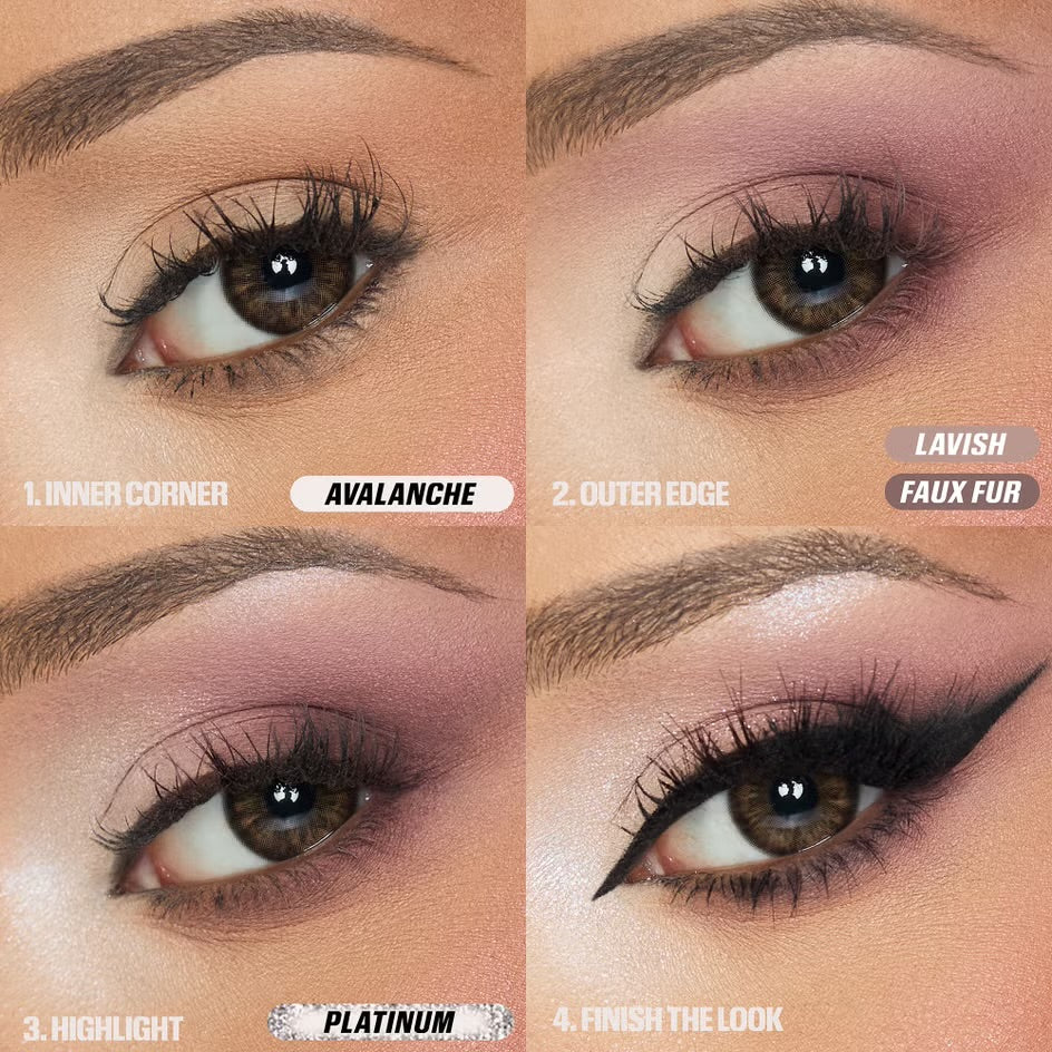 Huda Beauty Icy Nude Eyeshadow Palette 16g