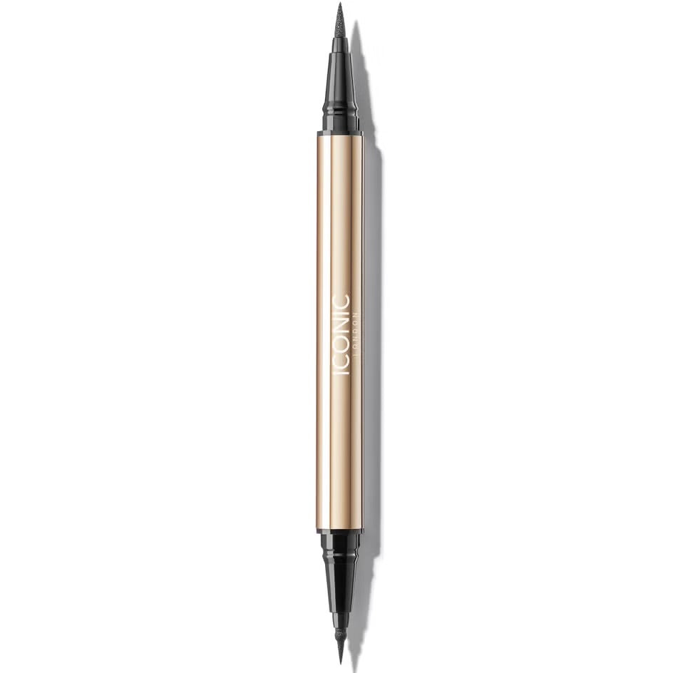 ICONIC London Enrich and Elevate Eyeliner – Schwarz, 2 x 0,4 ml