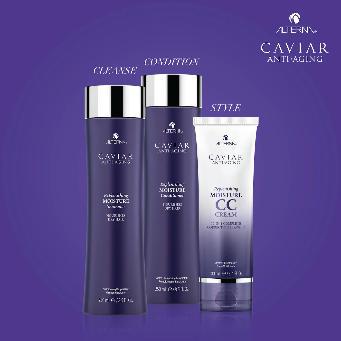 ALTERNA Haircare CAVIAR Anti-Aging® Replenishing Moisture Shampoo