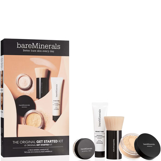 bareMinerals The Original Get Started Kit 4pc Mineral Makeup Set (Various Shades)