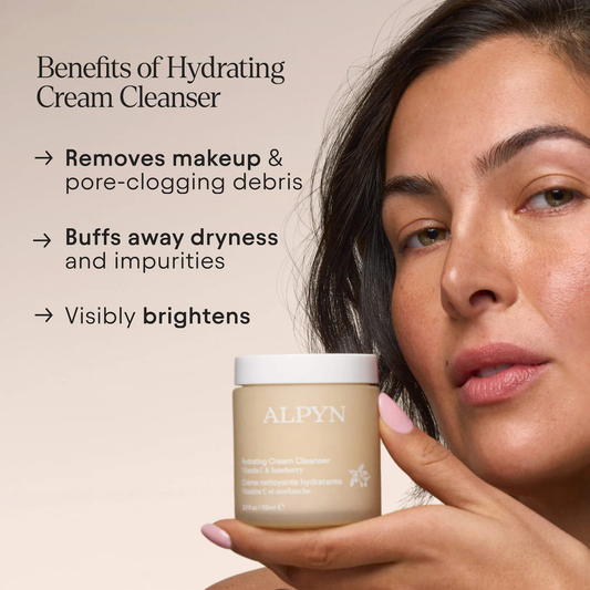 ALPYN Hydrating Cold Cream Cleanser with Vitamin C & Juneberry