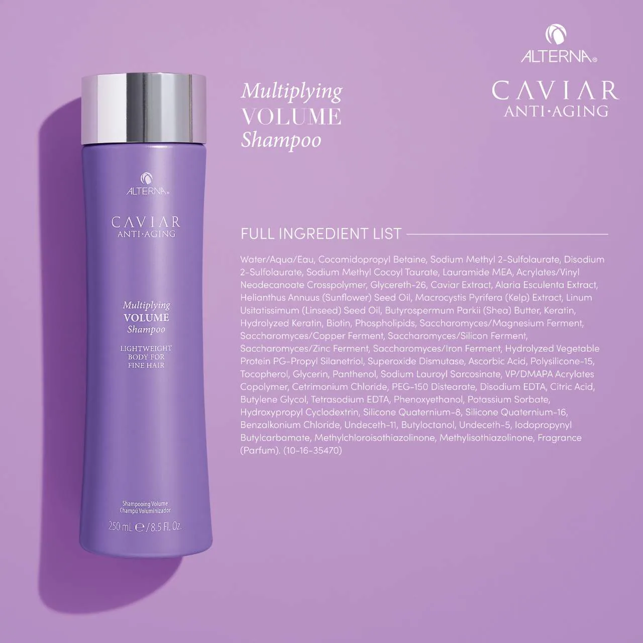 ALTERNA Haircare CAVIAR Anti-Aging® Multiplying Volume Shampoo