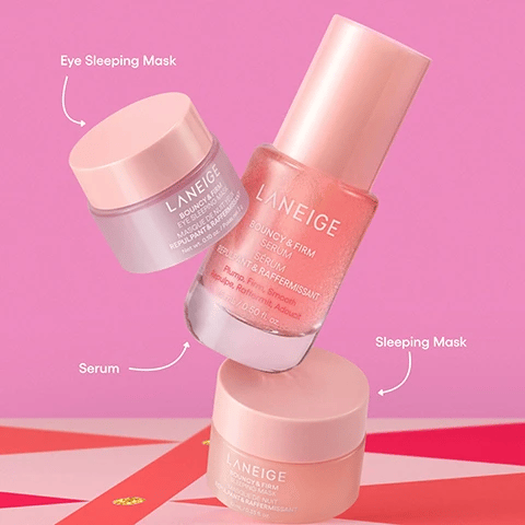 LANEIGE Bouncy & Firm Mini Skin Treats (Worth £29)