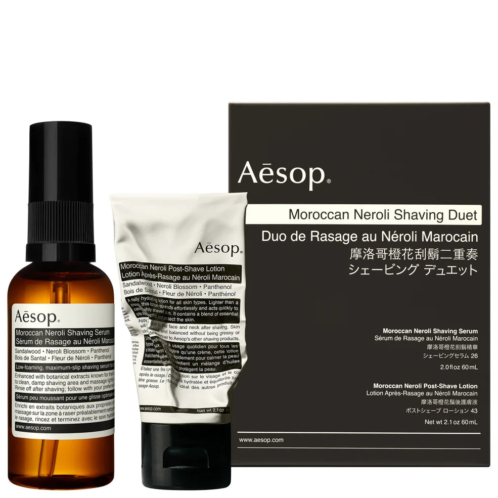 Aesop Moroccan Neroli Shaving Duet