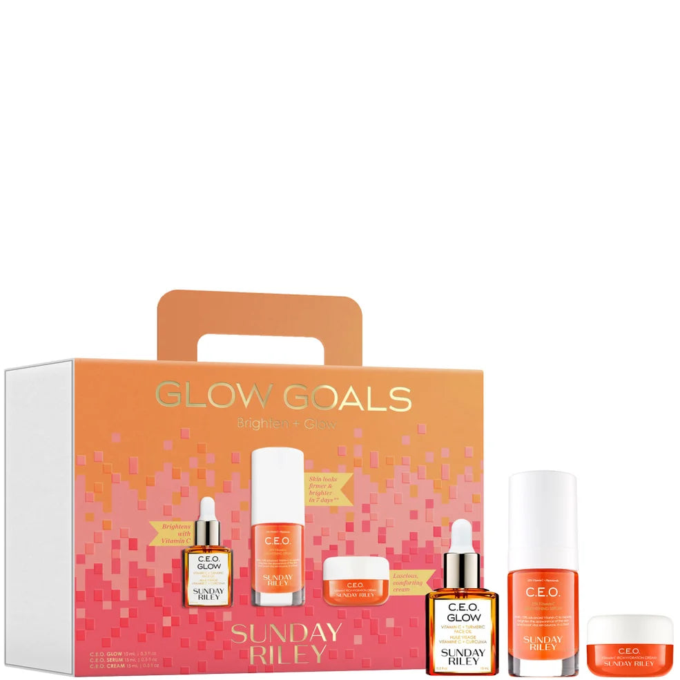 Sunday Riley Glow Goals Kit (Worth £79)