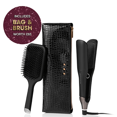 ghd Chronos Max Styler Gift Set with Paddle Brush and Styler Bag
