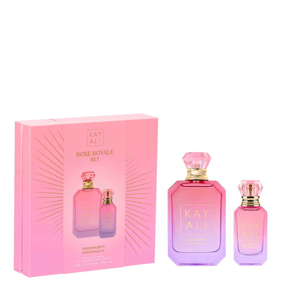 KAYALI Fleur Majesty Duo - Fleur Majesty Rose Royale 50ml + 10ml
