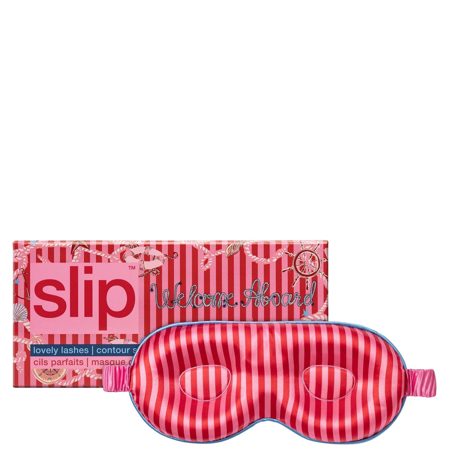 Slip Pure Silk Contour Sleep Mask - Welcome Aboard
