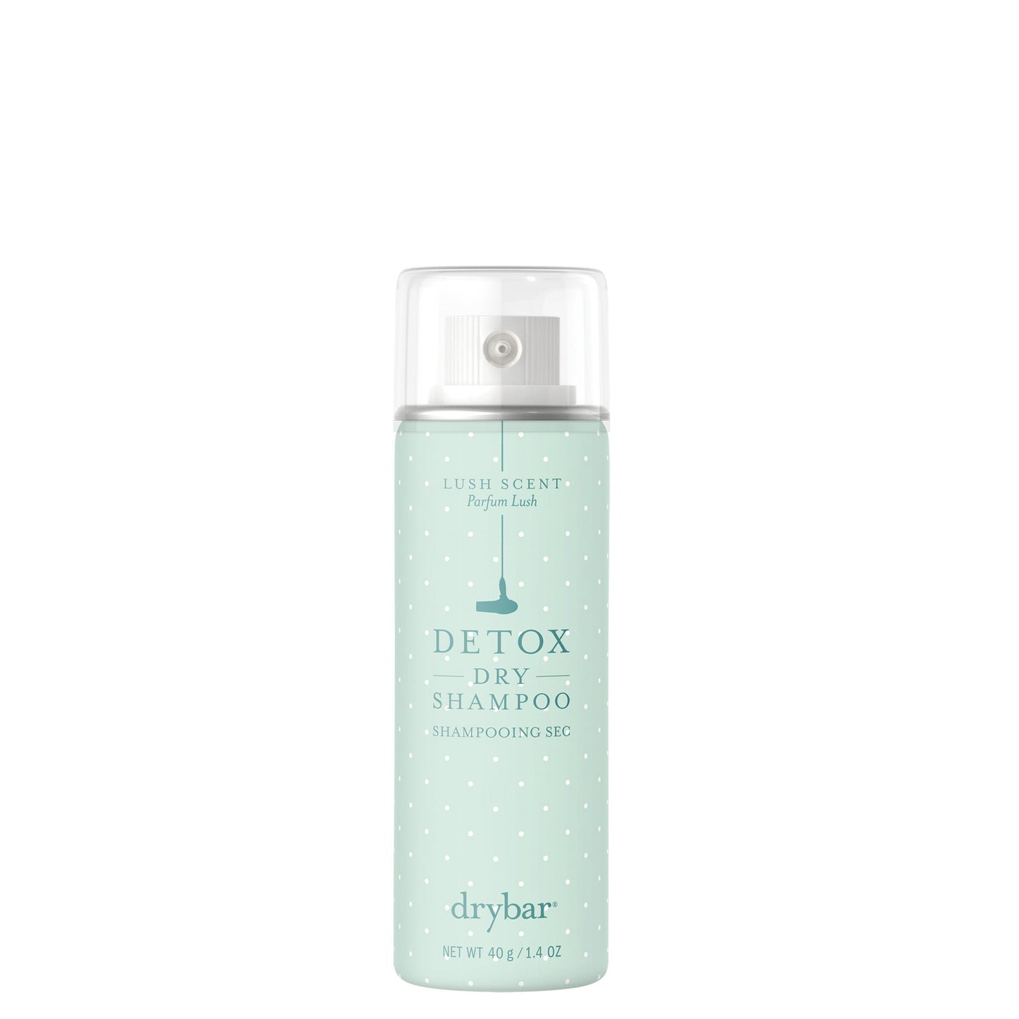 Drybar Detox Dry Shampoo Lush Scent Travel Size 40g