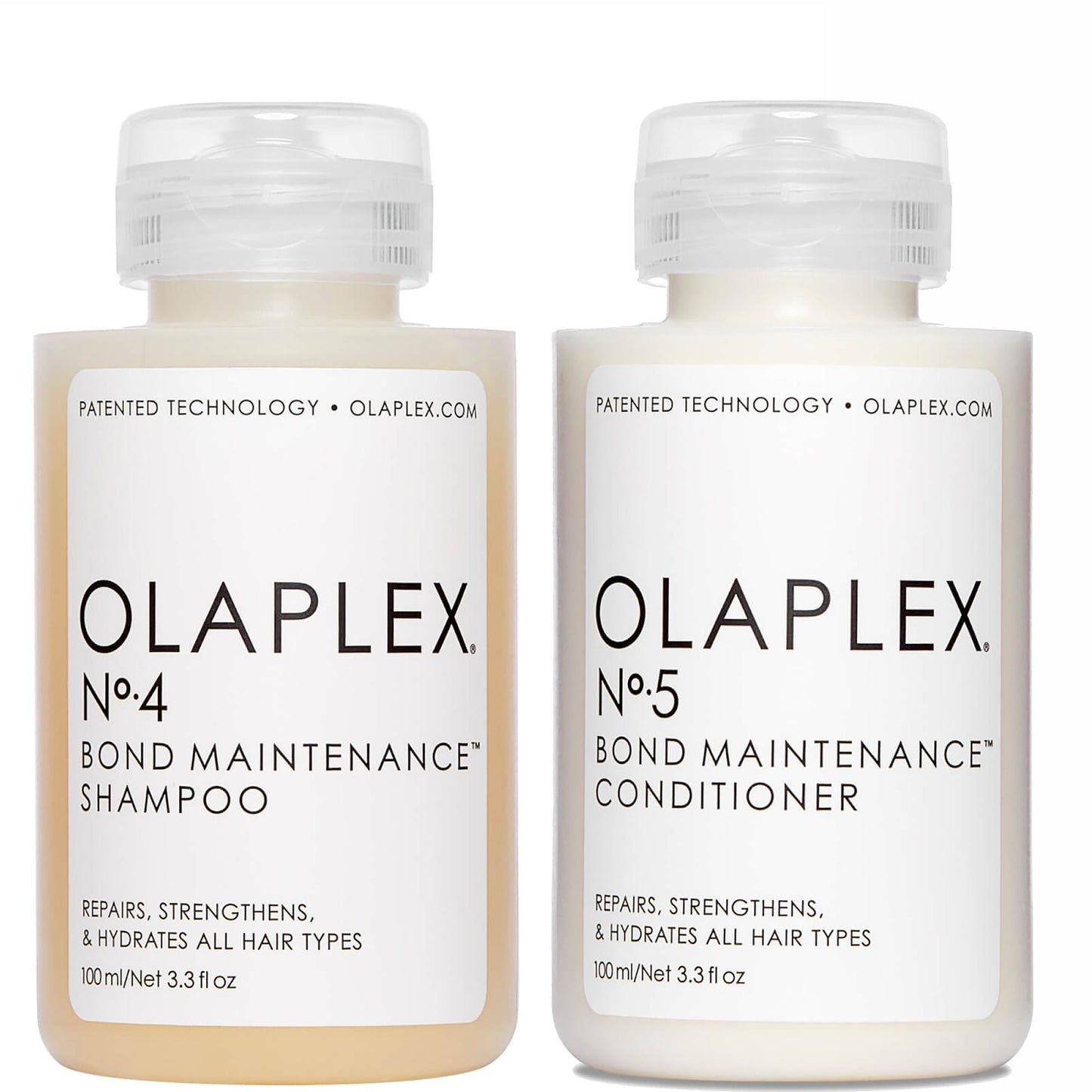Olaplex Travel size No. 4 shampoo & Travel No. 5 Conditioner 100ml