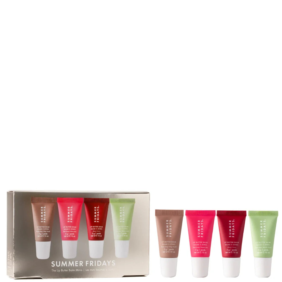 Summer Fridays The Lip Butter Balm Minis (Worth £31)