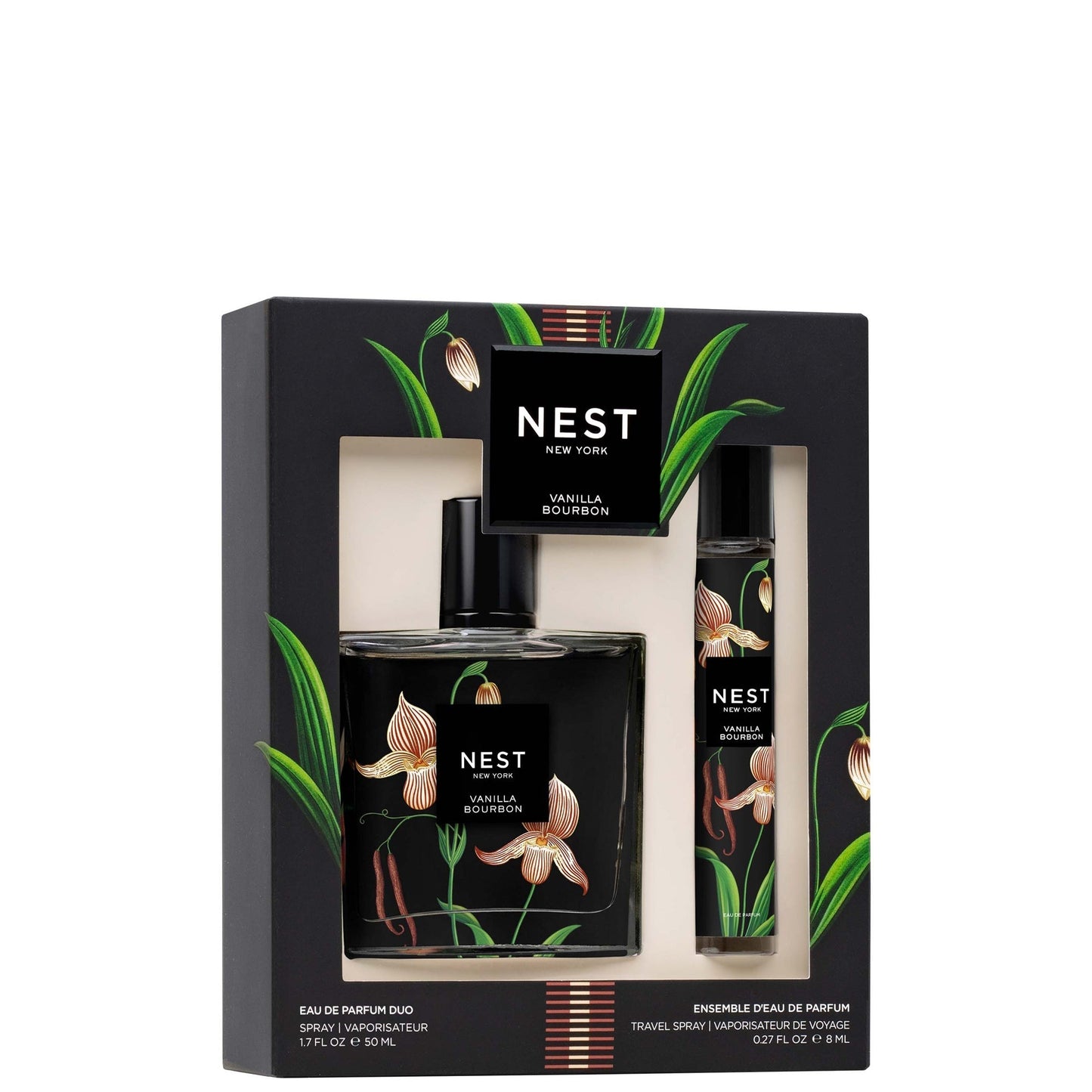 NEST New York 50ml + 8ml Vanilla Bourbon EDP IntlSet