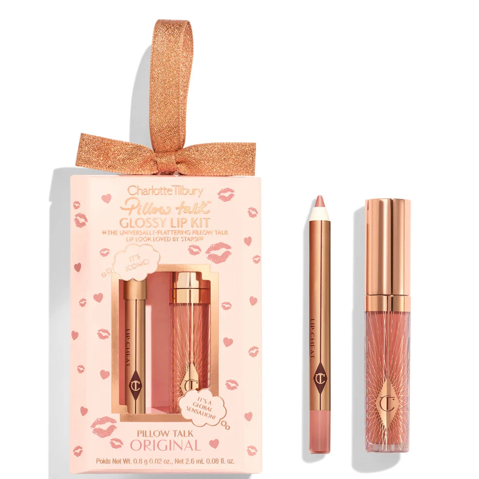 Charlotte Tilbury Pillow Talk Original Glossy Lips Duo