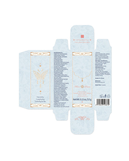 Butterfly Cloud Collar Collection Glossy Lipstick