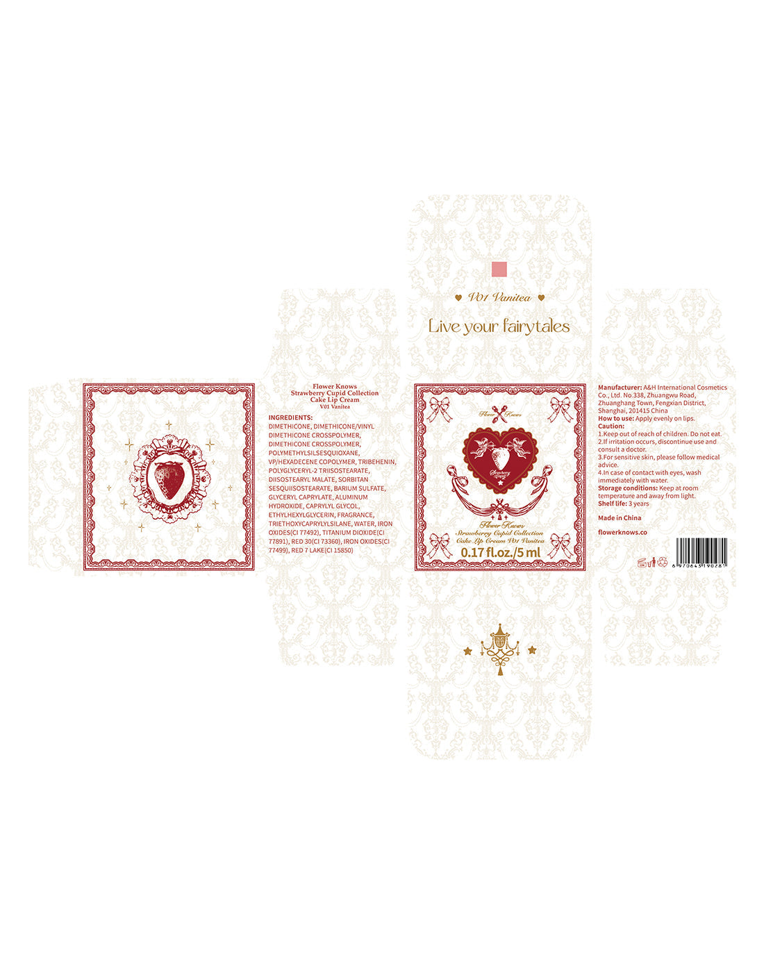 Strawberry Cupid Cake Lip Cream