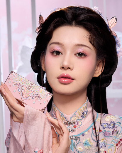 Butterfly Cloud Collar Embossed Six-Color Makeup Palette