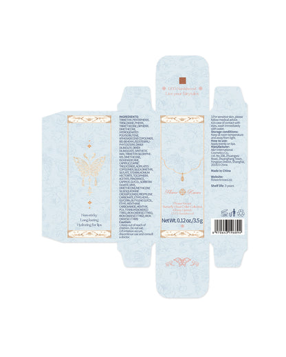 Butterfly Cloud Collar Collection Glossy Lipstick