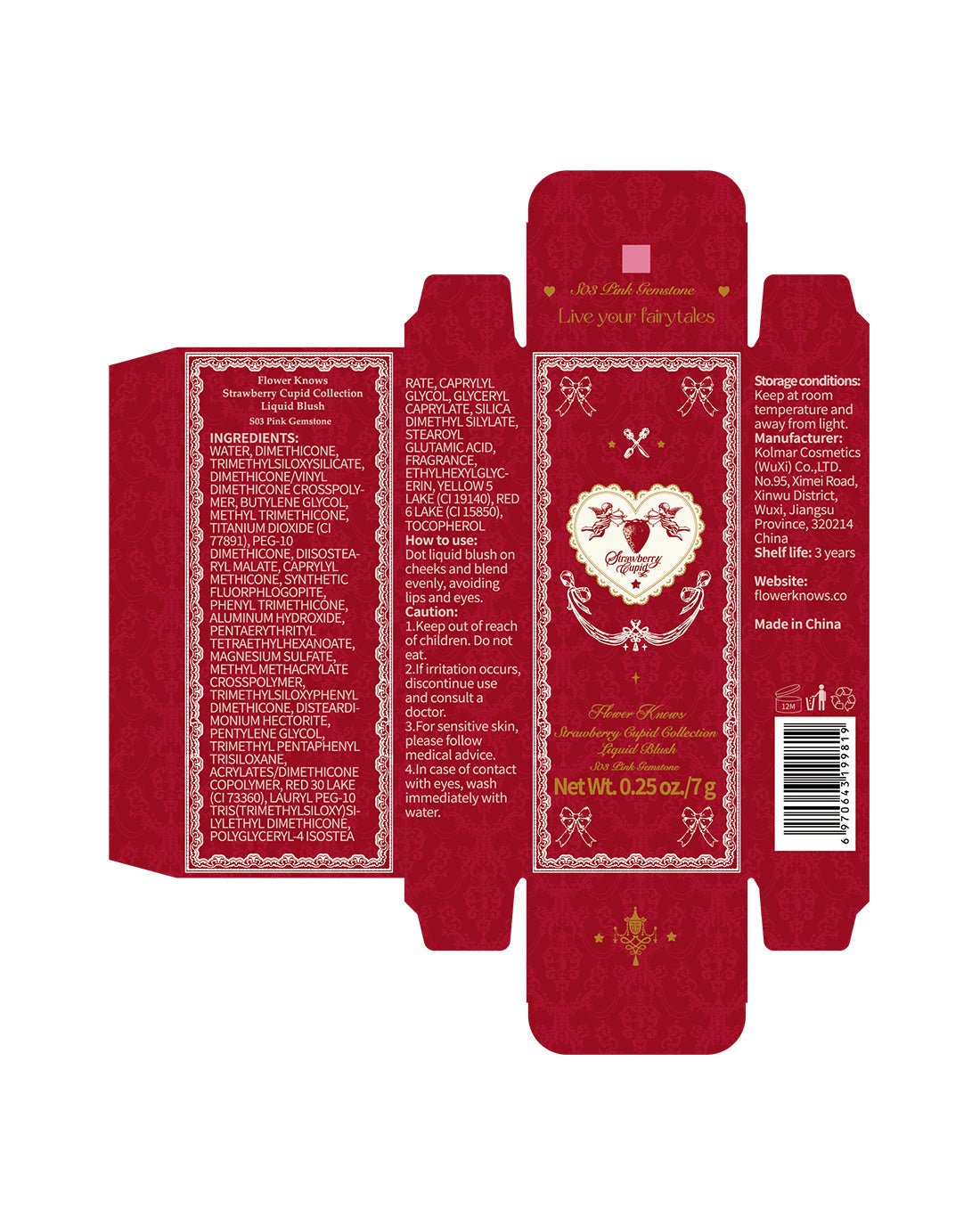 Strawberry Cupid All Day Glow Liquid Blush