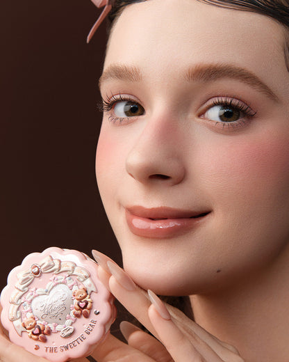 The Sweetie Bear Silk Satin Blush