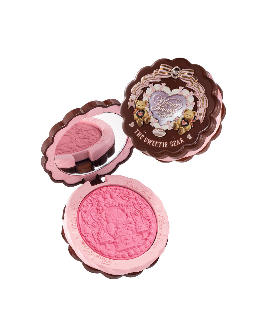 The Sweetie Bear Silk Satin Blush