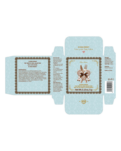 The Sweetie Bear Silk Satin Blush