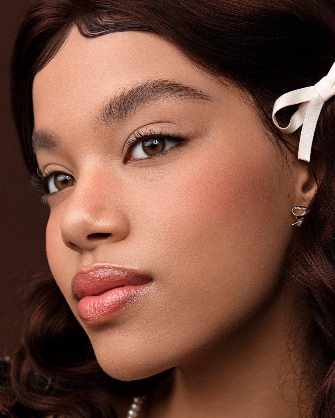 The Sweetie Bear Silk Satin Blush