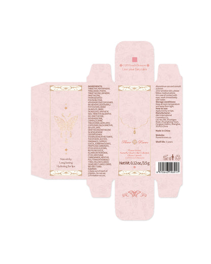 Butterfly Cloud Collar Collection Glossy Lipstick