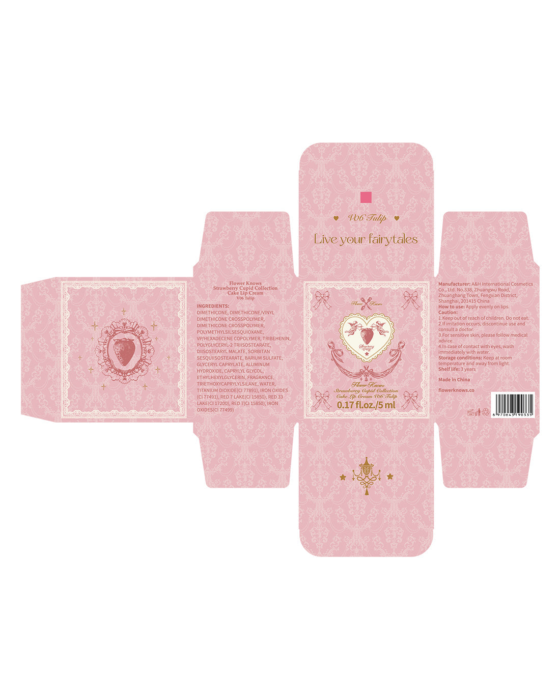 Strawberry Cupid Cake Lip Cream