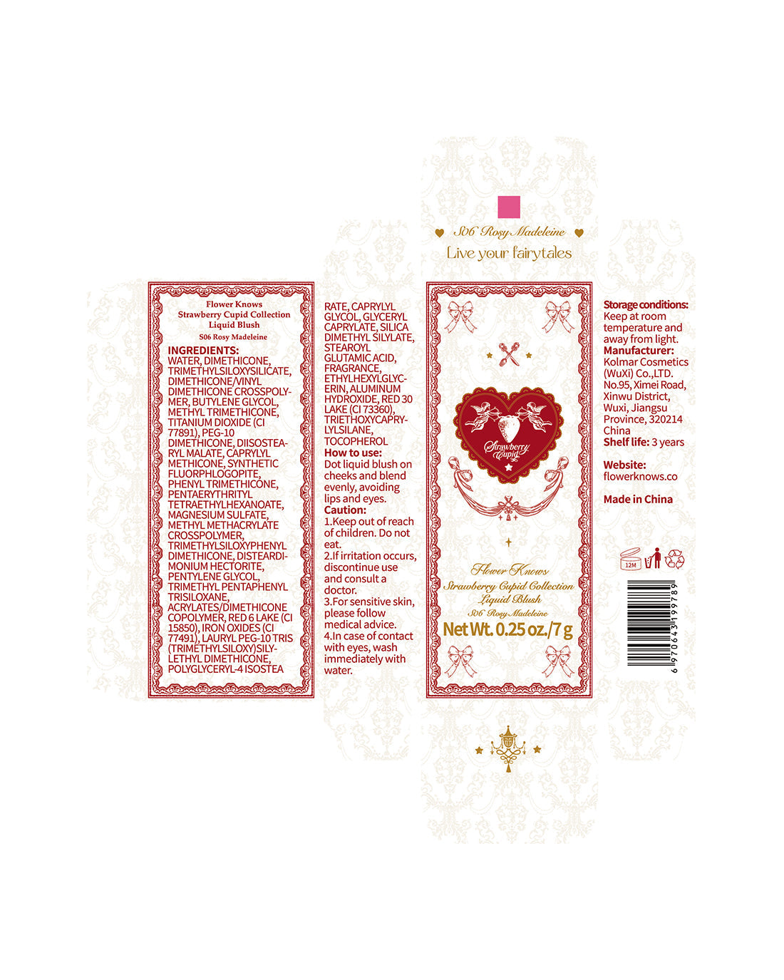 Strawberry Cupid All Day Glow Liquid Blush