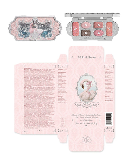 Swan Ballet Six-Color Makeup Palette