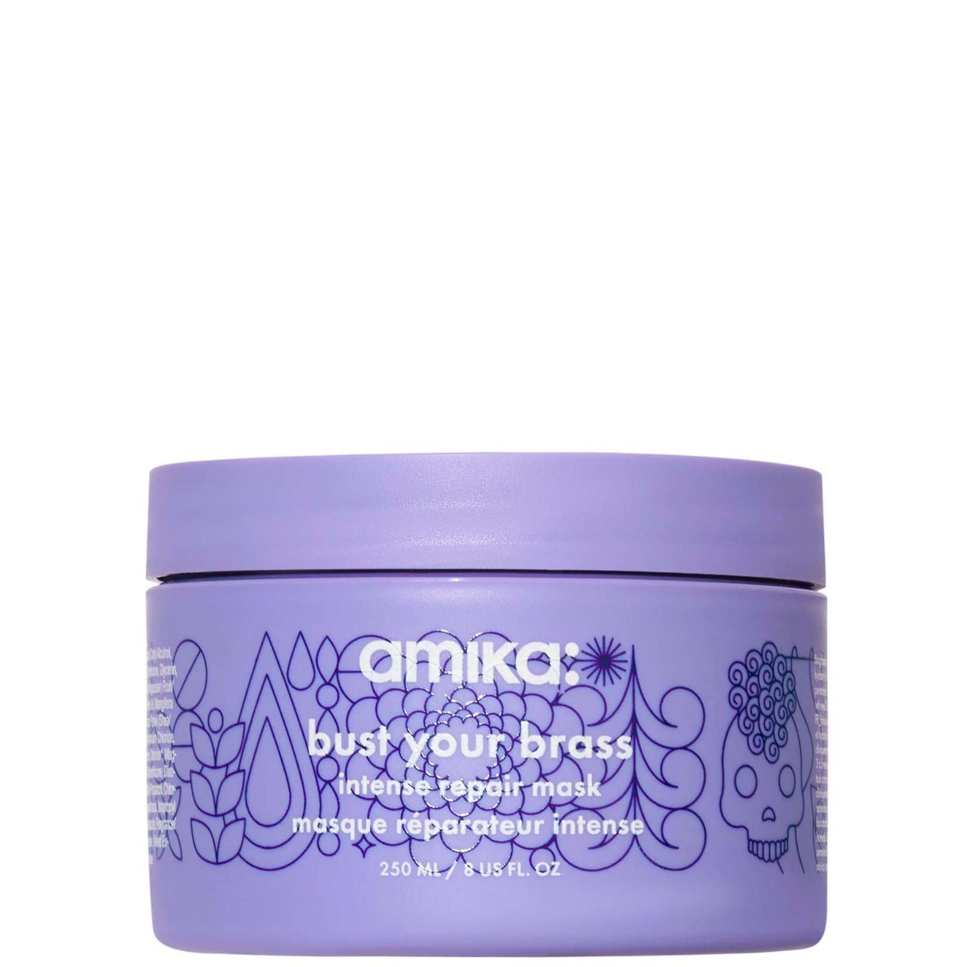 Amika Bust Your Brass Cool Blonder Intense Repair Mask 250ml