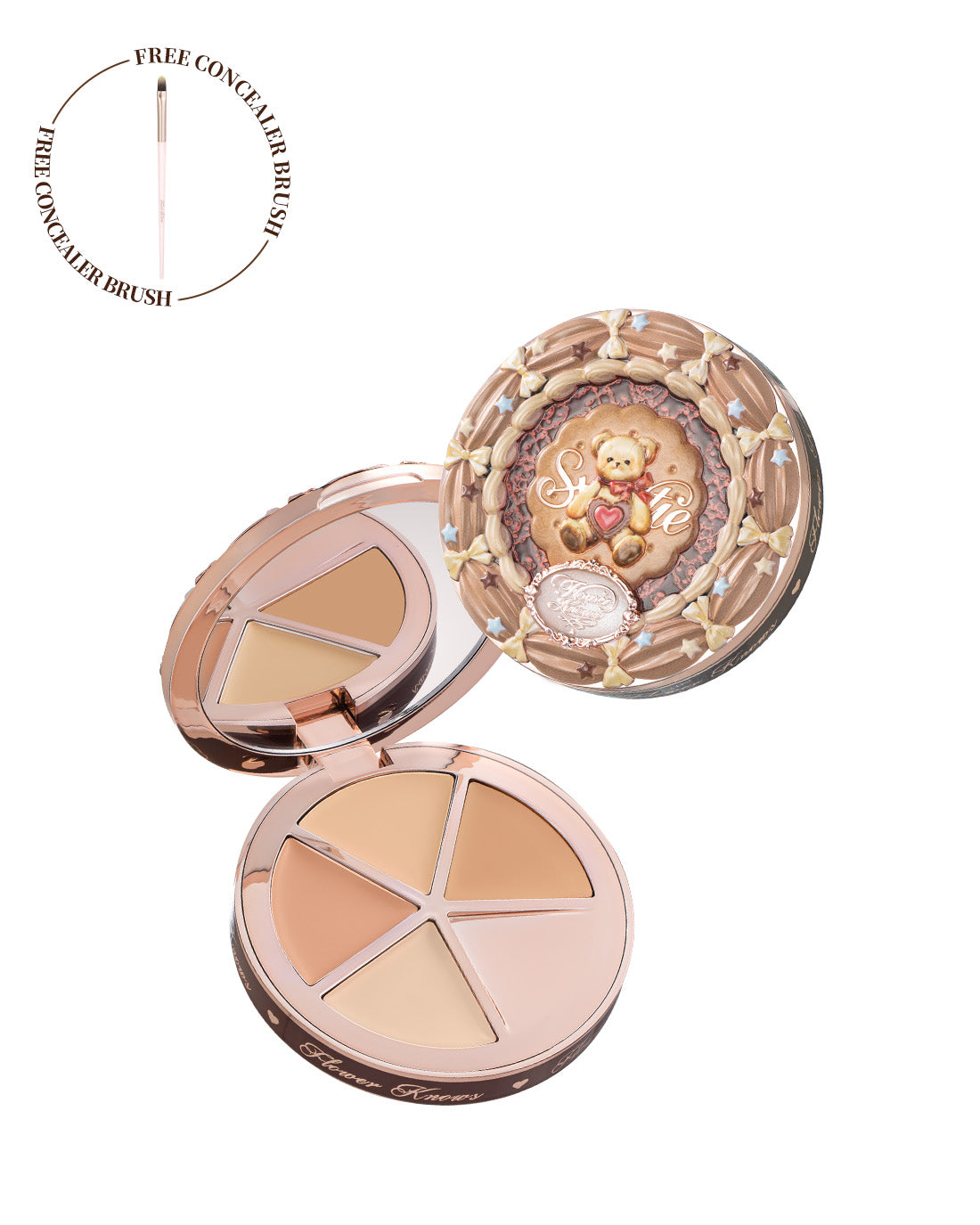 The Sweetie Bear 4-Color Concealer Palette