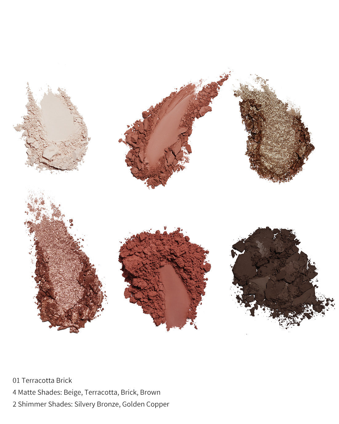 Butterfly Cloud Collar Embossed Six-Color Makeup Palette