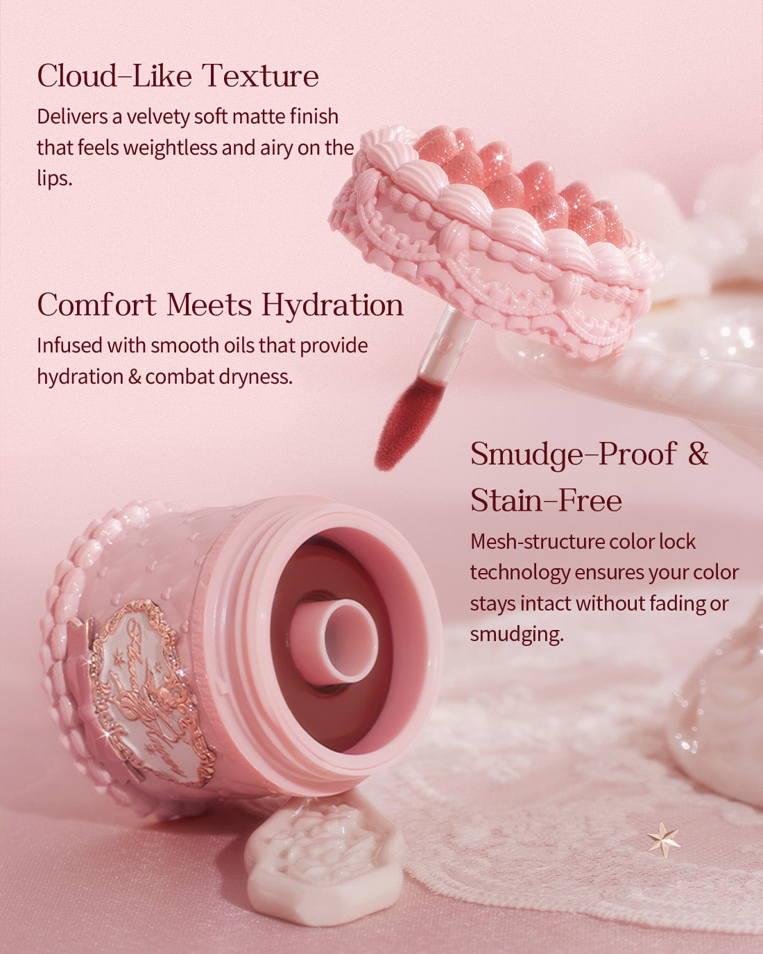 Velvet Cupid’s Trio Set