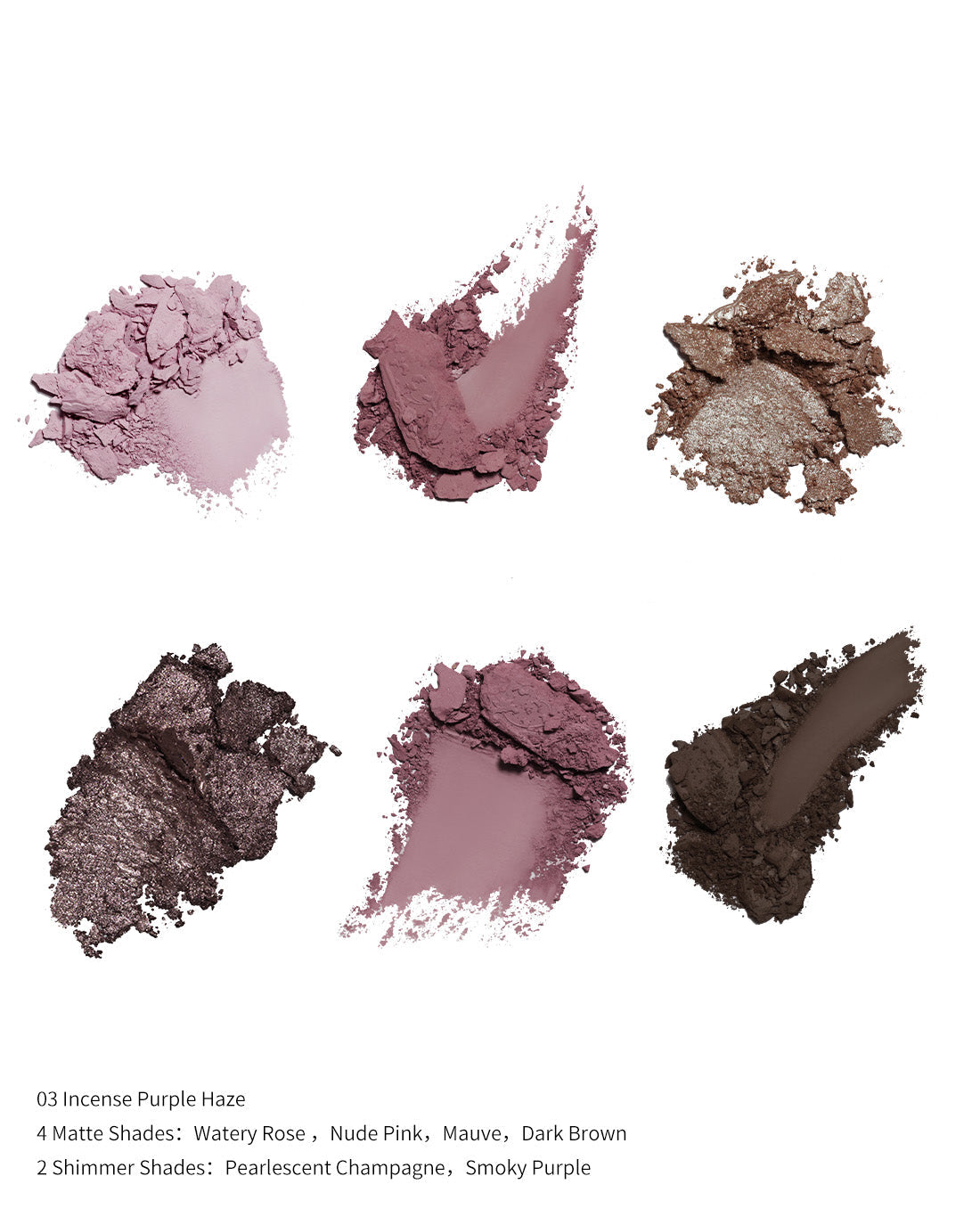 Butterfly Cloud Collar Embossed Six-Color Makeup Palette