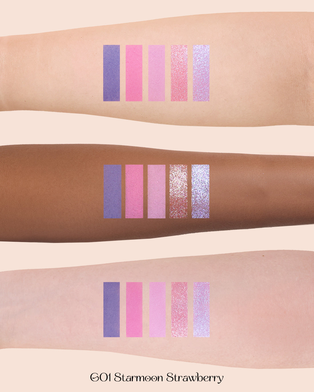 Violet Strawberry Rococo Eyeshadow Palette