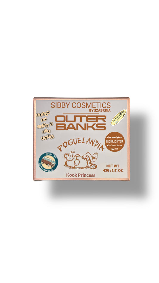 Sibby Cosmetics X Outer Banks Shell Highlighter - Kook Princess