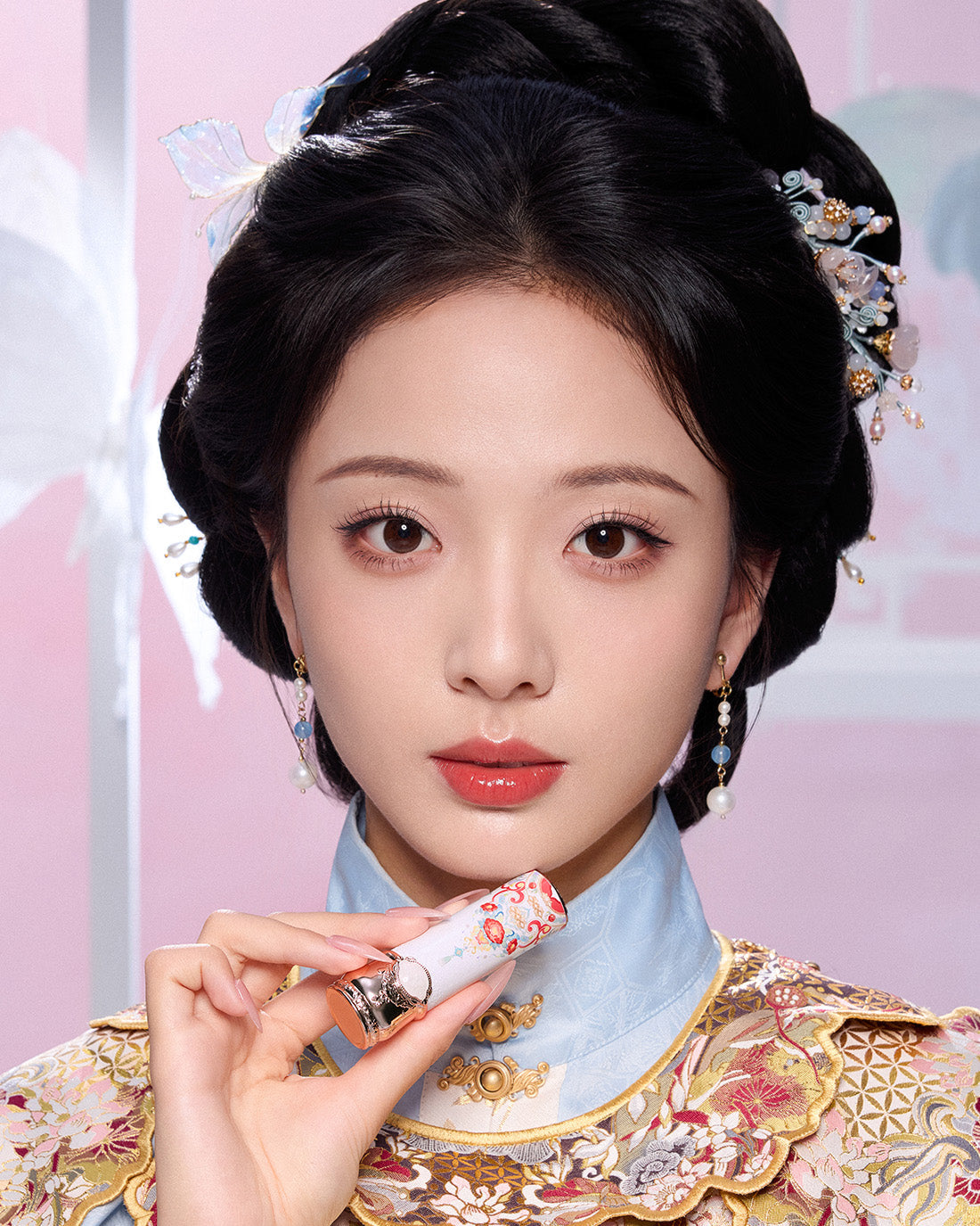 Butterfly Cloud Collar Collection Glossy Lipstick