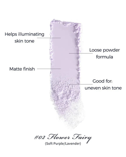 Flower Knows - Swan Ballet Music box Loose Setting Powder