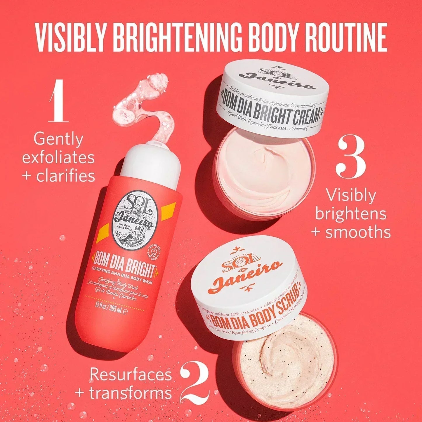 Sol de Janeiro - Bom Dia Bright™ Clarifying AHA & BHA Body Wash