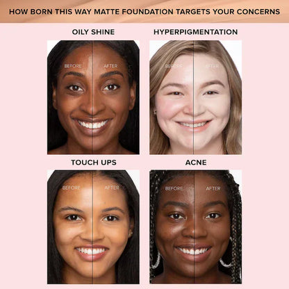 Too Faced - Born This Way matt tartós folyékony alapozó