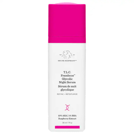Drunk Elephant TLC Framboos™ Glykolisches Resurfacing-Nachtserum