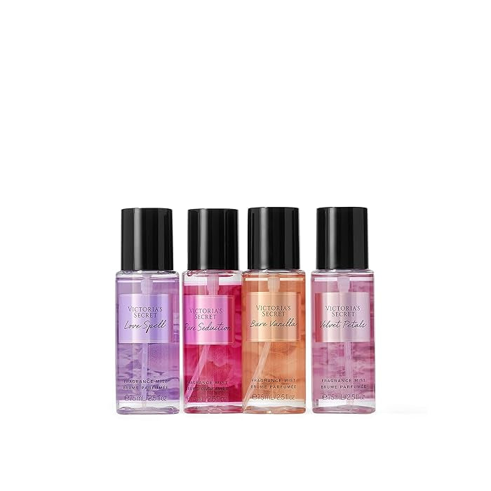 Victoria’s Secret - Body Mist Collection 4 Piece Mini Mist Gift Set