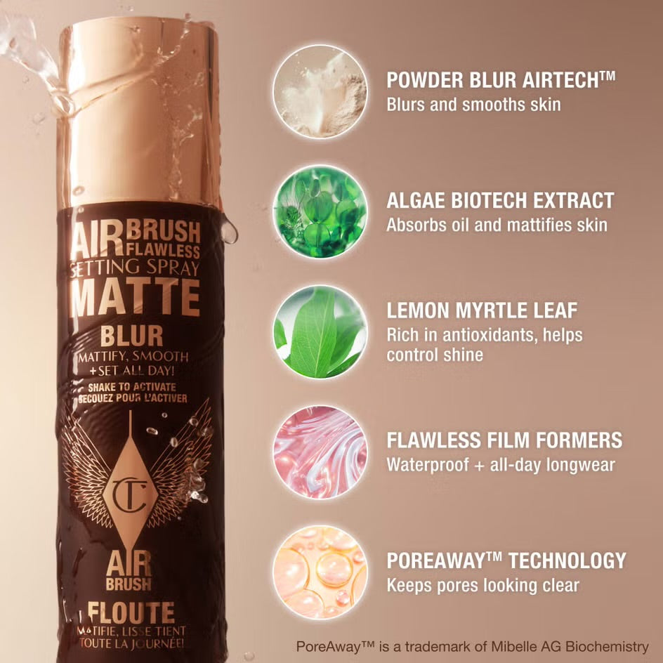 Charlotte Tilbury Airbrush Flawless Setting Spray - Matte 100ml
