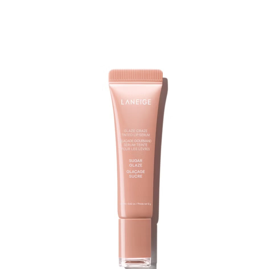 LANEIGE – Glaze Craze – getöntes Lippenserum – Sugar Glaze, 12 g