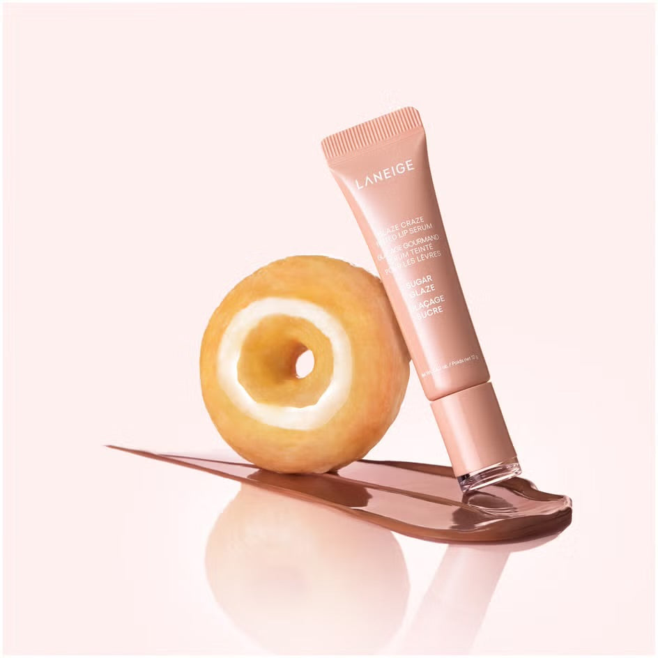 LANEIGE – Glaze Craze – getöntes Lippenserum – Sugar Glaze, 12 g